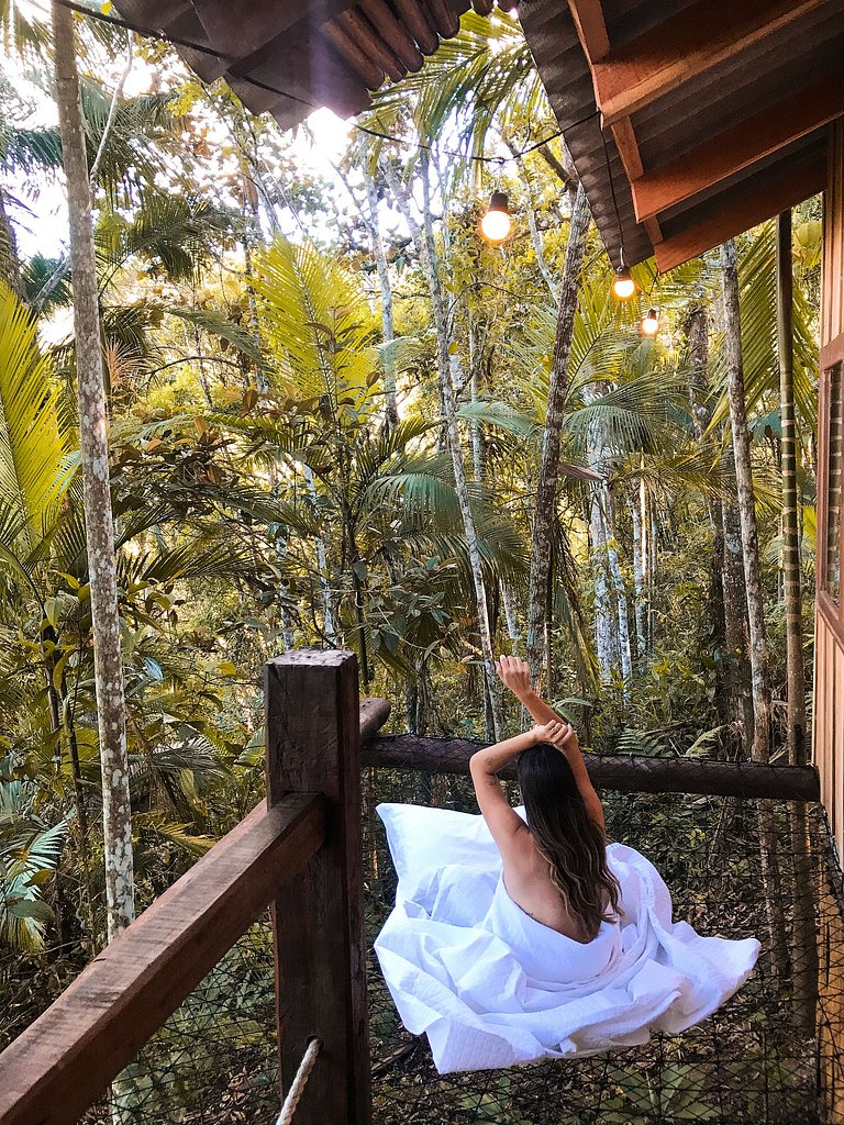 Cabana Ohana | Romântica com hidro e rede suspensa