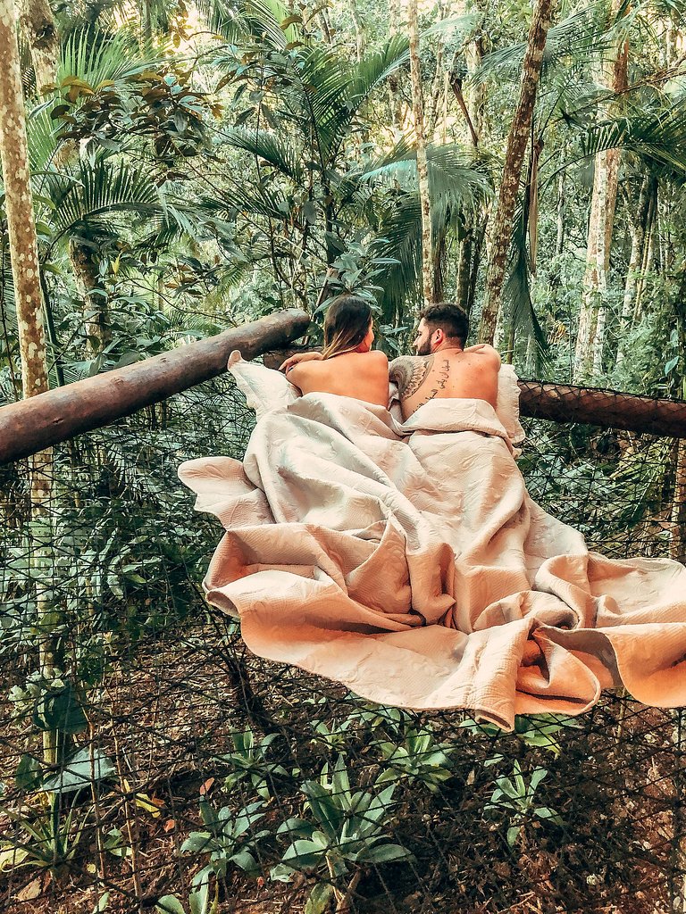 Cabana Ohana | Romântica com hidro e rede suspensa
