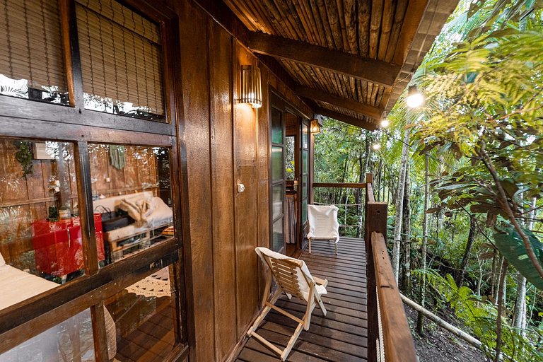 Cabana Ohana | Romântica com hidro e rede suspensa
